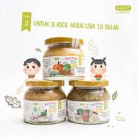 Gambar Yummy Bites Meal Step 3 (10bulan) Yummybites Bubur Siap Santap Mpasi - SalmonSpinach dari Littlee Love Baby undefined 2 Tokopedia