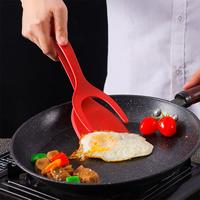 Gambar Spatula Silikon Flip 2 In 1/ Spatula Telor Roti Multi Fungsi / Spatula Food Grade - Hitam dari Adi-Star_NEW undefined 5 Tokopedia