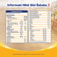 Gambar PTC BEBELAC 3 VANILA SUSU PERTUMBUHAN BUBUK 800 GR dari ciloshop01 undefined 4 Tokopedia