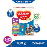 Gambar PTC VIDORAN XMART 5+ COKLAT 700GR SUSU FORMULA ANAK 5-12 TAHUN - 5 BOX dari ciloshop01 undefined 2 Tokopedia
