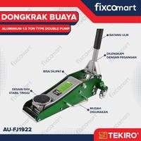 Gambar TEKIRO Dongkrak Buaya Aluminium 1.5 TON Type Double Pump dari omah ijo sh undefined 1 Tokopedia