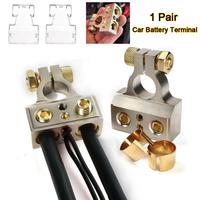 Gambar Car Battery Terminal Connectors 1 Pair 0/2/4/8/10 Gauge Outputs Positive Negative Battery Terminals Clamps Kit with Clear Covers dari Winano67 undefined 1 Tokopedia