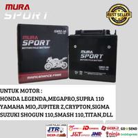 Gambar AKI MOTOR KERING MIO SPORTY JUPITER MX OLD MURASPORT GM5Z-3B BERKUALITAS dari Lapaak Gundar undefined 1 Tokopedia
