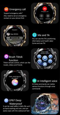 Gambar HK5 Hero Smartwatch LTPO AMOLED Ultimate 1.43inch Watch Pria Wanita dari Sumber Inspirasi Shop undefined 1 Tokopedia