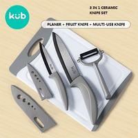 Gambar KUB Knife Set Black Ceramic dari cookingwithsabira undefined 1 Tokopedia