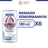Gambar Nestle Bear Brand Susu Sapi Sapi Steril Siap Minum Kaleng 189Ml 6 Pcs Diskon Spesial dari daroklok Ajem11 undefined 2 Tokopedia