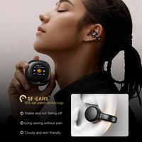 Gambar KIIP WIRELESS SMART HEADSET BLUETOOTH OWS DTH8 EARPHONE TWS DIGITAL DISPLAY SD CARD dari Snowphone undefined 3 Tokopedia