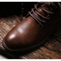Gambar Sepatu Import Klasik Original Kulit Sapi Asli  Boots Martin Resleting Casual Tinggi Pria Semi Formal Cowok High Top Kerja Handmade Keren - Black, 39 dari JunerStore undefined 3 Tokopedia