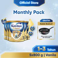 Gambar Hadiah Ekslusif TEFAL! Paket 5 - Nutrilon Royal 3 Susu Pertumbuhan 1-3 Thn Vanila 800gram dari anitakane66 undefined 1 Tokopedia
