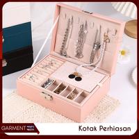 Gambar PER - Kotak Penyimpanan Aksessoris Perhiasan Travel Jewelry Box Anting - SEDANG, RANDOM dari Garment Sidoarjo undefined 1 Tokopedia