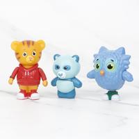Gambar 10Pcs/Set Daniel Tiger's Neighborhood Figure Toy Daniel Tiger Katerina Kittycat O the Owl Miss Elaina Prince  Model Doll dari azkaiqbal undefined 3 Tokopedia