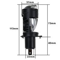 Gambar Lampu LED biled H4 P6 Projector bi led projie proyektor mobil motor laser Ze5 zes dari KUS Indonesia Official undefined 5 Tokopedia