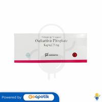 Gambar OSELTAMIVIR INDOFARMA 75MG BOX 10 KAPSUL dari Apotek Artha Medika Karawang Timur By GoApotik undefined 1 Tokopedia