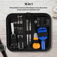 Gambar Obeng Set Peralatan Reparasi Jam Tangan 13 in 1 Watch Repair Tool Kit dari Sabina Kitchen Housewares undefined 2 Tokopedia