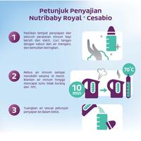 Gambar NUTRIBABY ROYAL CESABIO 1 FORMULA BAYI 0-6 BULAN 400 GRAM BERKUALITAS dari moomiest undefined 2 Tokopedia