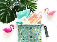 Gambar new Itzy Ritzy Travel Happens Reusable Wet Bag Tas Perlengkapan Bayi Tra - Cactus Crew dari @Rajagrosir undefined 4 Tokopedia