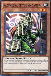 Gambar YuGiOh AE CR05-AE132 Kagemusha of the Six Samurai Common dari Guardragon undefined 1 Tokopedia