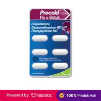 Gambar Procold Flu Dan Batuk 6 Kaplet - Obat Batuk & Flu - Halodoc dari Apotek Najeeb Farma Bekasi undefined 1 Tokopedia