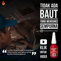 Gambar Promo Terlaris LEM BAUT LOCTITE 271 THREADLOCKER 10ML MENGUNCI IKATAN dari toko-sarijayaa undefined 4 Tokopedia
