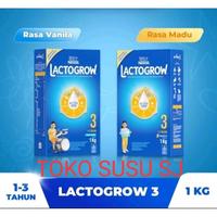 Gambar LACTOGROW 3 MADU VANILA PLAIN 1 KG/LACTOGROW 3/1KG/VANILLA/1000 gram dari Manja Baby undefined 2 Tokopedia