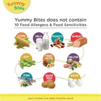 Gambar Yummy Bites Rice Crackers 50gr Snack Bayi dari Manja Baby undefined 3 Tokopedia