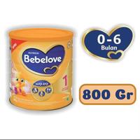 Gambar BEBELOVE 1 (0 - 6 BULAN) & BEBELOVE 2 (6 -12 BULAN)SUSU FORMULA BAYI 800GR dari Manja Baby undefined 1 Tokopedia