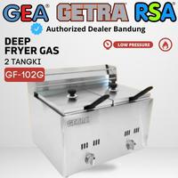 Gambar Deep Fryer Gas GETRA GF-102G Kompor Penggorengan Gas 2 Tank 6 Liter GF 102G Garansi Resmi - PETI KAYU dari Authorized Dealer Bandung undefined 1 Tokopedia