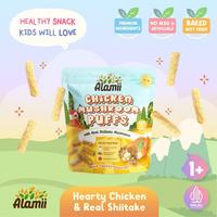 Gambar Alamii Puffs / Non MSG / Snack MPASI - Snack Bayi - Snack Sehat - Cemilan Bayi dari Manja Baby undefined 2 Tokopedia