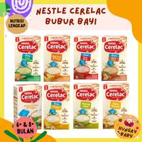 Gambar Nestle Cerelac Bubur Bayi Instan 120 gram / MPASI Instant 6+ 8+ bulan dari Manja Baby undefined 1 Tokopedia