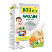 Gambar Milna Wgain 6+ dan 8+ 120 g / Milna Bubur Bayi Penambah Berat Badan / Bubur Bayi Milna dari Mitu Store Official undefined 4 Tokopedia