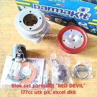 Gambar Blok set parmakit "RED DEVIL" 177cc utk px, excel dkk dari Are-u-vespa undefined 2 Tokopedia