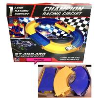 Gambar Track Sirkuit Tamiya Racing Mini 4WD Standard 1 Jalur - Champion Race 1 Lane dari cindyasmara undefined 1 Tokopedia