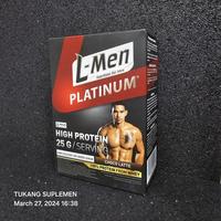 Gambar PREMIUM L-Men Platinum Isi 6 Sachet Whey Protein Isolate dari Lumintu Jaya Beton undefined 1 Tokopedia