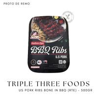 Gambar Triple Three US Pork Ribs Bone In BBQ Southern Style  | Daging Iga Babi - 500gr dari Proto De Remo undefined 1 Tokopedia