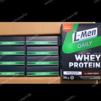 Gambar PREMIUM L-Men Daily Dark Chocolate why protein 250gr suplemen Pembentukan Otot - 1pack 250gram dari Lumintu Jaya Beton undefined 5 Tokopedia