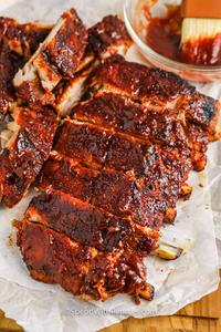 Gambar Triple Three US Pork Ribs Bone In BBQ Southern Style  | Daging Iga Babi - 500gr dari Proto De Remo undefined 4 Tokopedia
