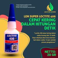Gambar GOJEK-GRAB LEM INSTAN TERKUAT 406 20GRAM KHUSUS PLASTIK DAN KARET ELASTIS LOCTITE dari Verena Market undefined 2 Tokopedia
