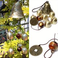 Gambar DEKORASI LONCENG ANGIN Large Outdoor Lucky Wind Chimes for Good Luck Home Garden Hanging Decoration Gift Copper Decor - 1pc dari Metro Martt undefined 2 Tokopedia