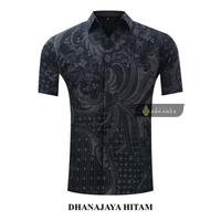 Gambar BATIK ARKANZA Motif DHANAJAYA HITAM Lengan Panjang Slim Fit Premium - PANJANG, S dari BATIK ARKANZA STORE_NEW undefined 2 Tokopedia