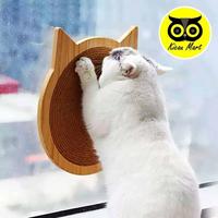 Gambar Papan garukan kucing tempel mainan kucing cakaran scratcher portable dari Kicau Mart Official undefined 2 Tokopedia