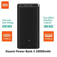 Gambar Xiaomi Power Bank 3 Fast Charging Multi Port PD 20000mAh 45W - PLM07ZM dari Jivanam undefined 1 Tokopedia