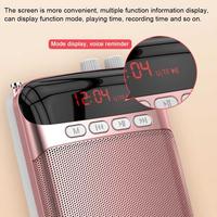 Gambar Speaker Portable Pengeras Suara Amplifier Wired Microphone Bluetooth USB Rechargeable 2400 mAh AUX, Mic, TF Card, USB, USB Type C Charging Port - Hitam dari Club 8 undefined 4 Tokopedia