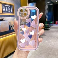 Gambar Soft Case For Xiaomi 12 Lite Mi 10T Pro 5G 11T 11T Pro 12T 12T Pro Transparent Stacking Camera Protective Cases Colorful Purple Heart Simple - Style2, Xiaomi 11T Pro dari parabatokoresmi undefined 4 Tokopedia