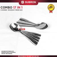 Gambar SUBRON PAKET COMBO Hemat Teko Peluit Bunyi Muk 8CM Tutup Sendok Minuman Kopi Teh Stainless - 5 Liter Satu dari SUBRON KITCHENWARE undefined 4 Tokopedia