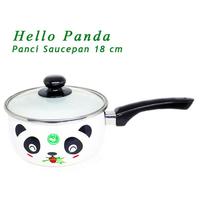 Gambar ARY - 145 MASPION PANCI SAUCEPAN HELLO PANDA 18 CM - PANCI KESEHATAN ENAMEL HELLO PANDA dari arumirayna undefined 2 Tokopedia