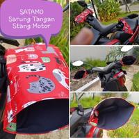 Gambar Sarung Tangan Stang Motor Pelindung Kulit Tangan Panas Matahari Satamo Sarstang Motor Matic Pelindung Sinar UV Matahari Anti Panas Waterproof Dilengkapi Tali Universal Cocok Dipakai Semua Motor Sarung Tangan Pengendara Motor Motif Cocok Untuk Pria Wanita dari Autoku undefined 1 Tokopedia