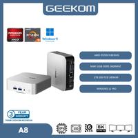 Gambar Geekom Mini Pc Gaming A8 Amd Ryzen 9 8945Hs Ram 32Gb Ddr5 2Tb Ssd Windows 11 Pro Asli dari aazlunaakane undefined 1 Tokopedia