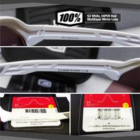 Gambar Sunglasses 100% S3 White, Hiper Red Multilayer Mirror Lens Promo dari prasty33 undefined 4 Tokopedia