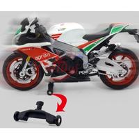 Gambar diecast Makeda motor sport Aprilia RSV4RR skala 1:12 lisensi resmi cocok untuk koleksi, hadiah anak-anak atau kolektor - white dari A1-Allshop undefined 2 Tokopedia
