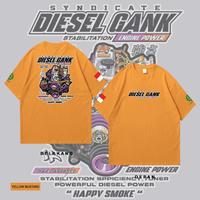 Gambar Kaos DIESEL GANK - Kaos pria - Kaos Wanita - Kaos Distro - Kaos Kekinian - Kaos Racing - Hitam, M dari .DUAPUTRI undefined 2 Tokopedia